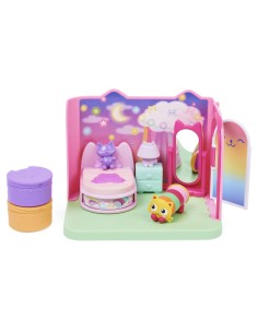 Gabby's Dollhouse , La camera da letto di Cuscigatta, mini playset stanze della casa, giochi per bambini dai 3 anni in su
