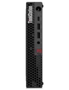 Lenovo ThinkStation P3 Mini PC Intel® Core™ i7 i7-13700T 16 GB DDR5-SDRAM 512 GB SSD NVIDIA T400 Windows 11 Pro Nero