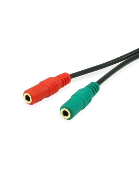 Equip 147943 cavo audio 1,5 m 2 x 3.5mm 3.5mm Nero