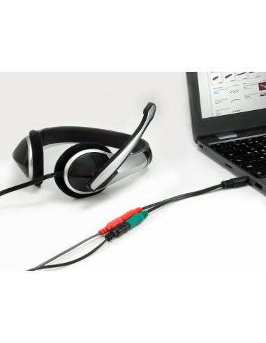 Equip 147943 cavo audio 1,5 m 2 x 3.5mm 3.5mm Nero