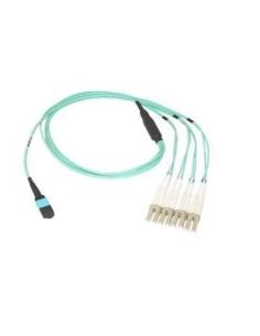 DELL 470-ABPE cavo a fibre ottiche 3 m MTP 4x LC OM4 Colore acqua