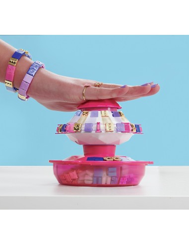 Cool Maker , Macchina Crea Braccialetti, con 170 Perline alla Moda e 20 Elastici, Crea fino a 10 Braccialetti. Giochi per