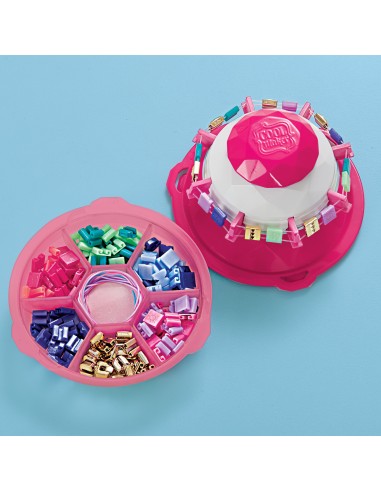 Cool Maker , Macchina Crea Braccialetti, con 170 Perline alla Moda e 20 Elastici, Crea fino a 10 Braccialetti. Giochi per