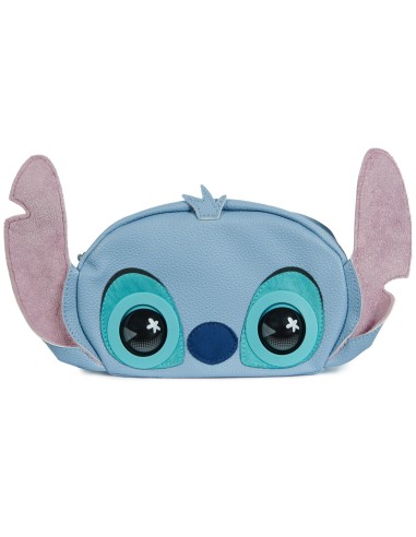 Purse Pets , Disney Stitch, giocattolo interattivo e borsetta con oltre 30 suoni e reazioni, borsetta a tracolla, giocattoli