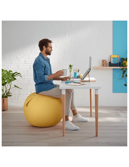 Leitz Ergo Cosy Giallo Interno Rotondo