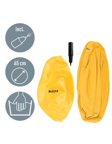 Leitz Ergo Cosy Giallo Interno Rotondo