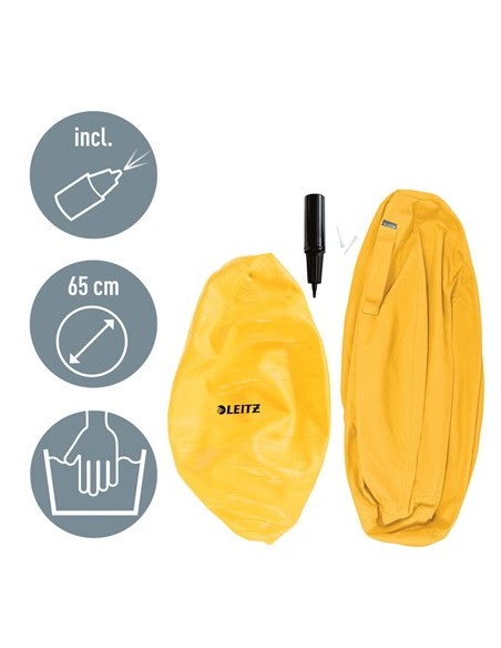Leitz Ergo Cosy Giallo Interno Rotondo