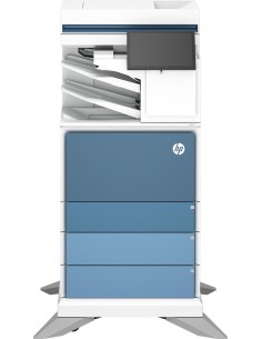 HP LaserJet Stampante multifunzione Enterprise Color Flow 6800zfsw, Stampa, copia, scansione, fax, Flow touchscreen Cucitura