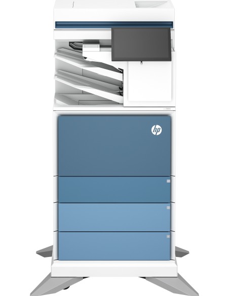 HP LaserJet Stampante multifunzione Enterprise Color Flow 6800zfsw, Stampa, copia, scansione, fax, Flow touchscreen Cucitura