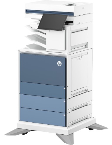 HP LaserJet Stampante multifunzione Enterprise Color Flow 6800zfsw, Stampa, copia, scansione, fax, Flow touchscreen Cucitura