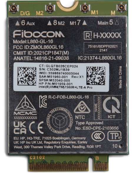 HP WWAN XMM" 7560 LTE-Advance