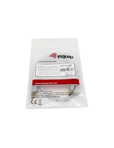 Equip 128358 cavo USB 2 m USB 3.2 Gen 2 (3.1 Gen 2) USB C Bianco