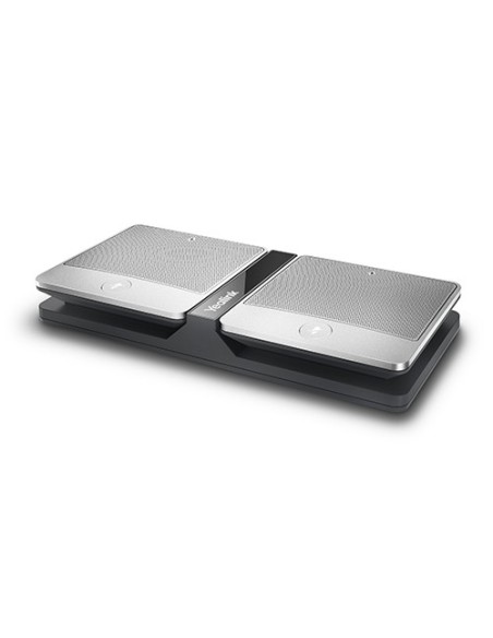 Yealink CPW90 microfono Nero, Argento Microfono da conferenza