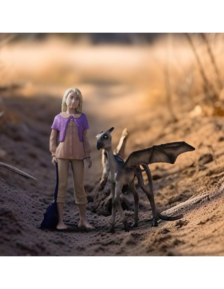 schleich Luna Lovegood & Baby Thestral