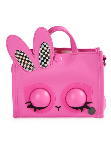 Purse Pets BORSETTA Tote Perfect in versione coniglietto | borsetta interattiva per bambina con oltre 30 suoni e reazioni,