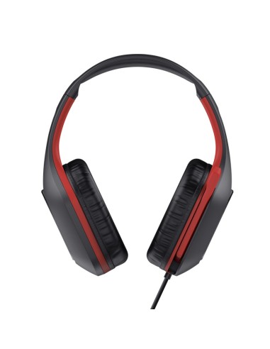 Trust GXT 415S ZIROX Auricolare Cablato A Padiglione Giocare Nero, Rosso