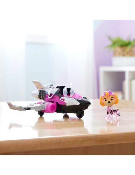 PAW Patrol , Jet di Skye Tematizzato   Il Super Film, con Luci e Suoni, Giochi per Bambini e Bambine, 3+ anni