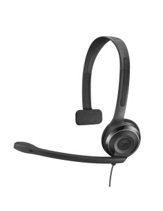 Sennheiser PC 7 USB Auricolare Cablato A Padiglione Ufficio USB tipo A Nero