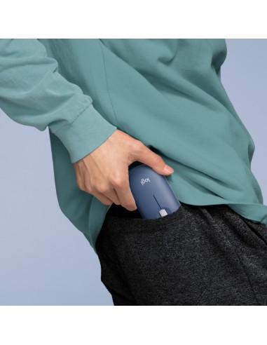 Logitech Pebble M350 mouse Ambidestro RF senza fili + Bluetooth Ottico 1000 DPI