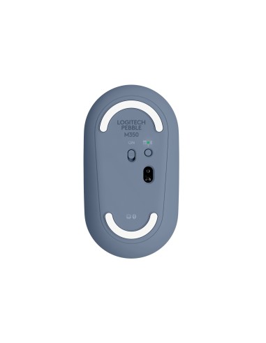 Logitech Pebble M350 mouse Ambidestro RF senza fili + Bluetooth Ottico 1000 DPI