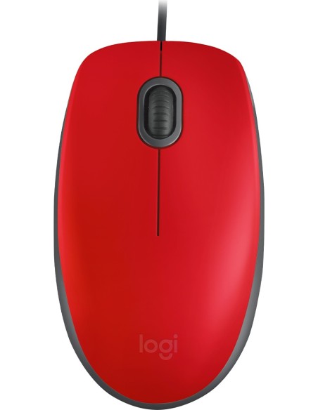 Logitech M110 mouse Ambidestro USB tipo A Ottico 1000 DPI