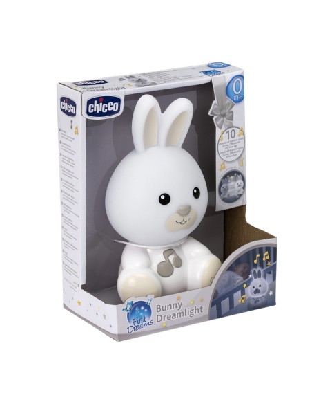 Chicco First Dreams Bunny Dreamlight luce da notte per bambino Libera installazione Bianco LED Chicco First Dreams Bunny Dreamlight luce da notte per bambino Libera installazione Bianco LED