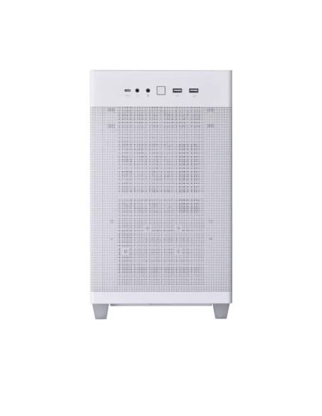 ASUS AP201 PRIME CASE TG WHITE Mini Tower Bianco
