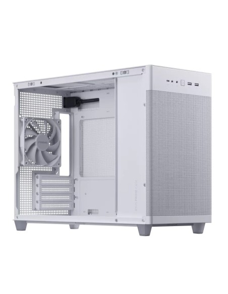 ASUS AP201 PRIME CASE TG WHITE Mini Tower Bianco
