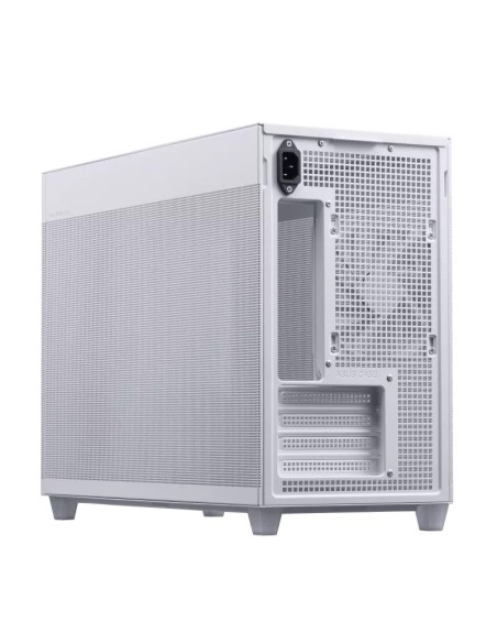ASUS AP201 PRIME CASE TG WHITE Mini Tower Bianco