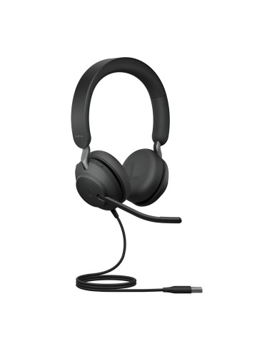 Jabra Evolve2 40 SE Auricolare Cablato A Padiglione Musica e Chiamate USB tipo A Nero