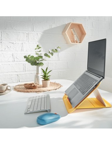 Leitz Ergo Cosy Supporto per computer portatile Giallo 43,2 cm (17")