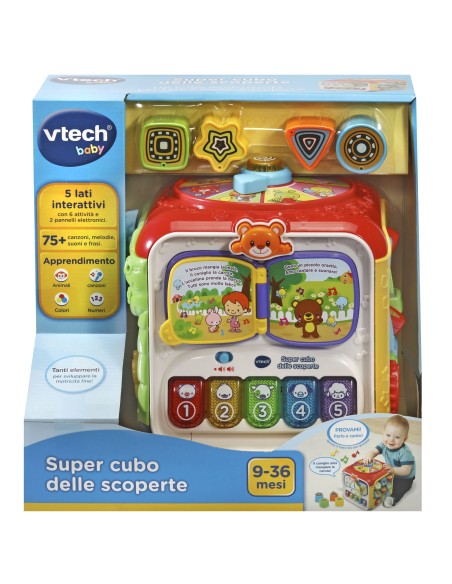VTech Baby Super Cubo delle Scoperte