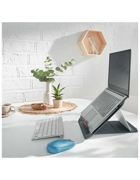 Leitz Ergo Cosy Supporto per computer portatile Grigio 43,2 cm (17")