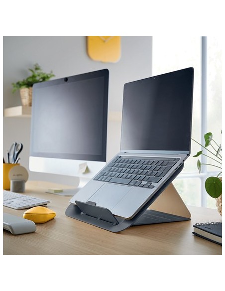 Leitz Ergo Cosy Supporto per computer portatile Grigio 43,2 cm (17")