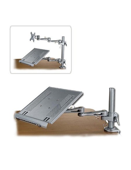 Lindy 40699 supporto per laptop Argento