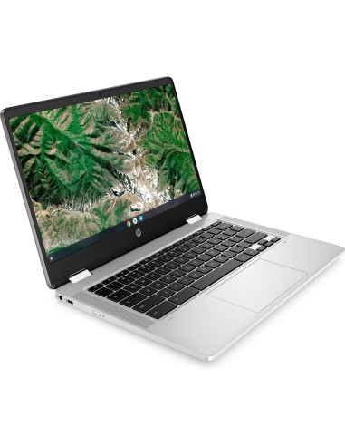 HP Chromebook x360 14a-ca0021nl 35,6 cm (14") Touch screen Full HD Intel® Pentium® Silver N5030 4 GB LPDDR4-SDRAM 128 GB eMMC
