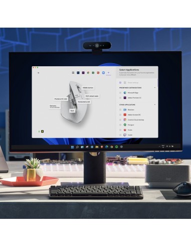 Logitech MX Master 3S mouse Mano destra RF senza fili + Bluetooth Laser 8000 DPI