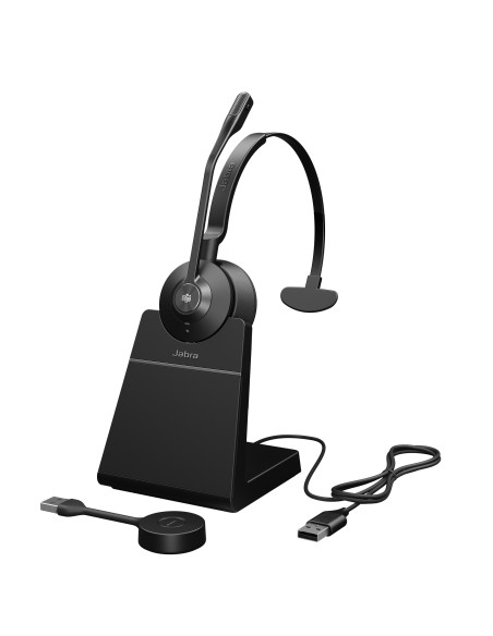 Jabra Engage 55 Auricolare Wireless A Padiglione Ufficio Nero, Titanio