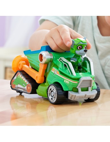 PAW Patrol , Camion dei Rifiuti di Rocky Tematizzato   Il Super Film, con Luci e Suoni, Giochi per Bambini e Bambine, 3+ anni