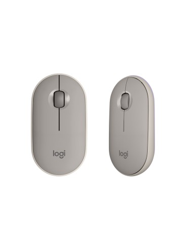 Logitech Pebble M350 mouse Ambidestro RF senza fili + Bluetooth Ottico 1000 DPI