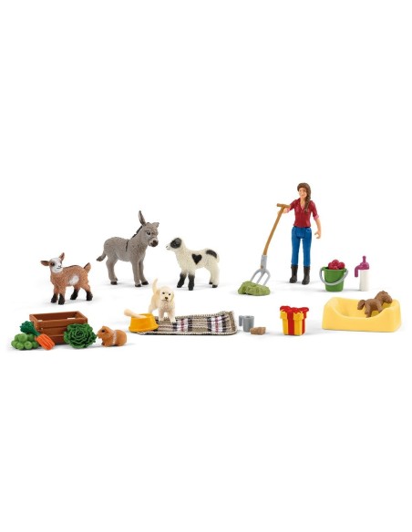 schleich Farm World 98983 calendario dell'avvento