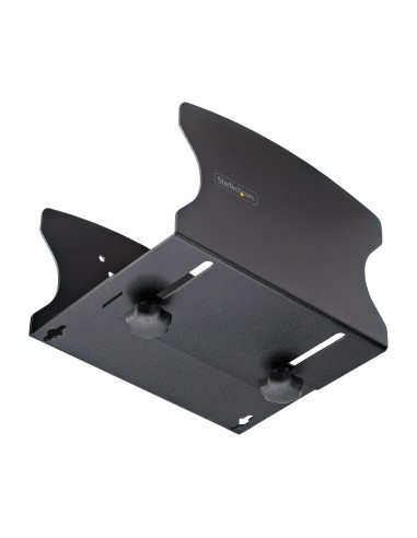 StarTech.com Supporto per PC a Parete - Staffa per Installazione a Muro di Computer Desktop fino a 18kg, Regolazione senza