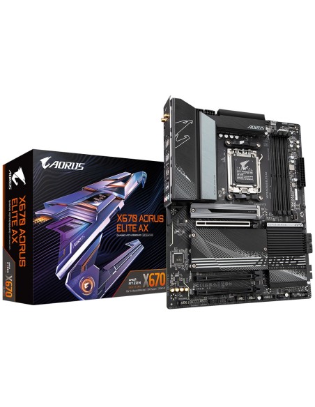Gigabyte X670 AORUS ELITE AX scheda madre AMD X670 Presa di corrente AM5 ATX