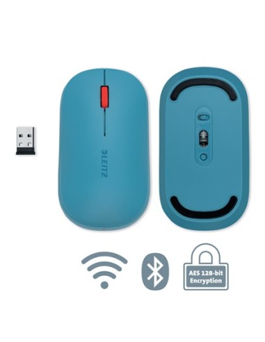 Leitz Cosy mouse Ambidestro RF senza fili + Bluetooth 4000 DPI