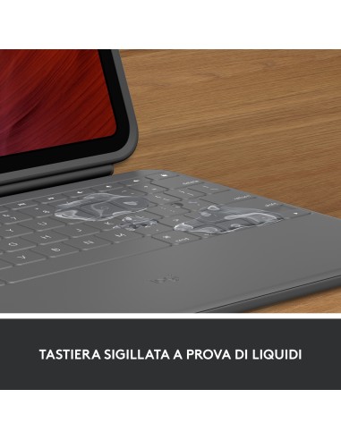 Logitech Rugged Folio Grafite Smart Connector QWERTY Italiano
