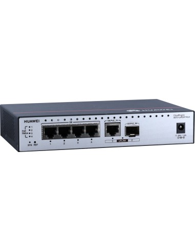 Huawei CloudEngine S5731-L4P2HT-RUA Gestito L2 Gigabit Ethernet (10 100 1000) Supporto Power over Ethernet (PoE) Nero, Argento