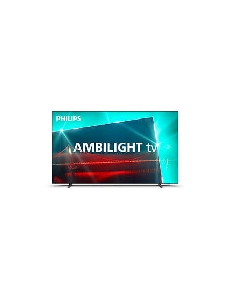 Philips 55OLED718 12 TV 139,7 cm (55") 4K Ultra HD Smart TV Wi-Fi Metallico