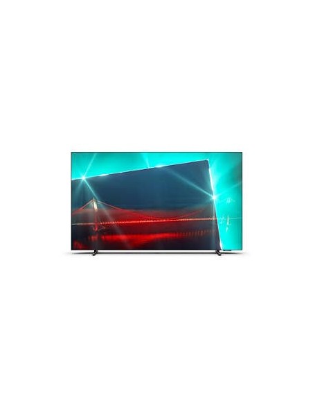 Philips 55OLED718 12 TV 139,7 cm (55") 4K Ultra HD Smart TV Wi-Fi Metallico