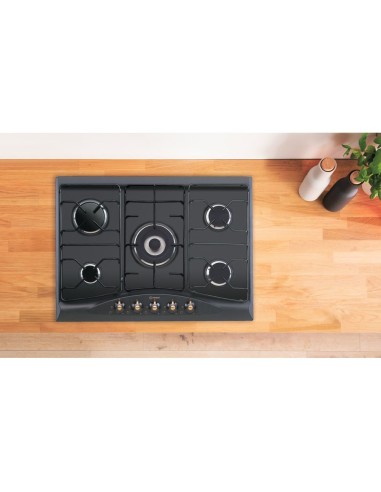 Indesit BB 752  I (AN) Antracite Da incasso 68 cm Gas 5 Fornello(i)