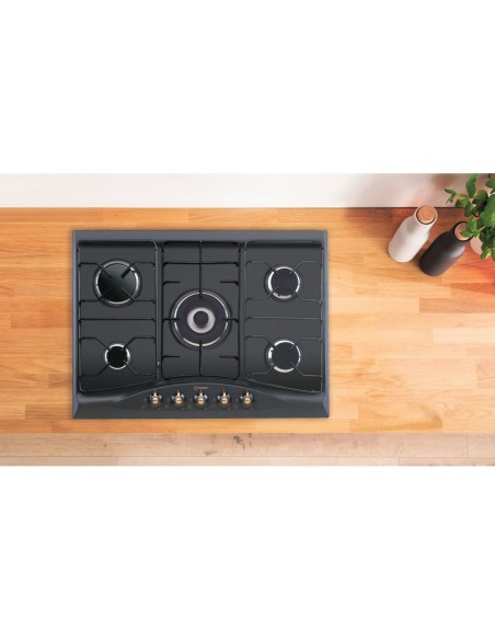 Indesit BB 752  I (AN) Antracite Da incasso 68 cm Gas 5 Fornello(i)